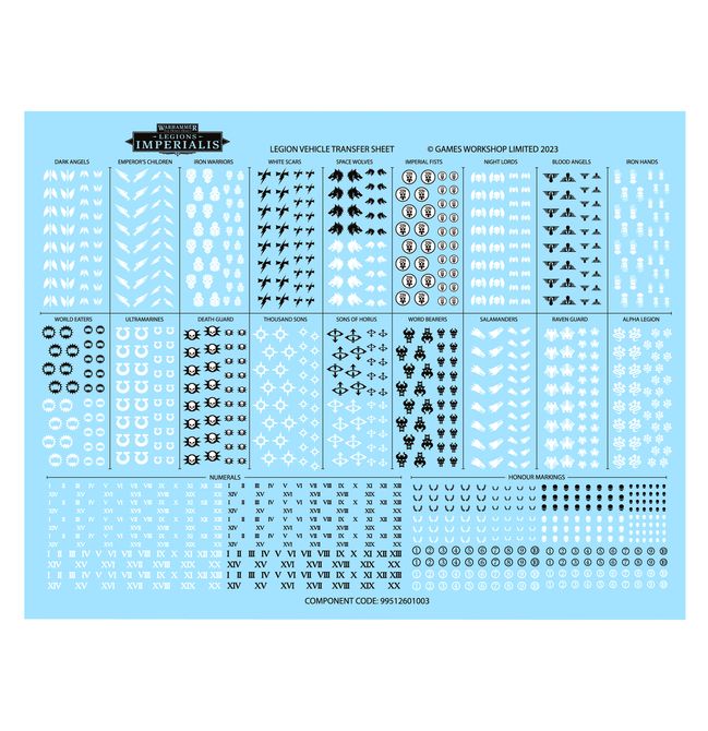 Legions Imperialis: Land Raider Proteus Explorator Squadron - view 5