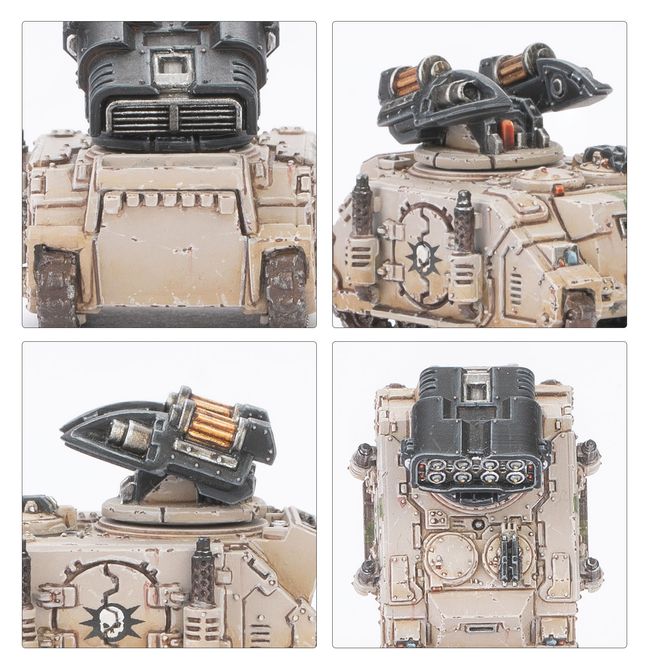 Legions Imperialis: Whirlwind and Scorpius Missile Tank Squadrons - view 3