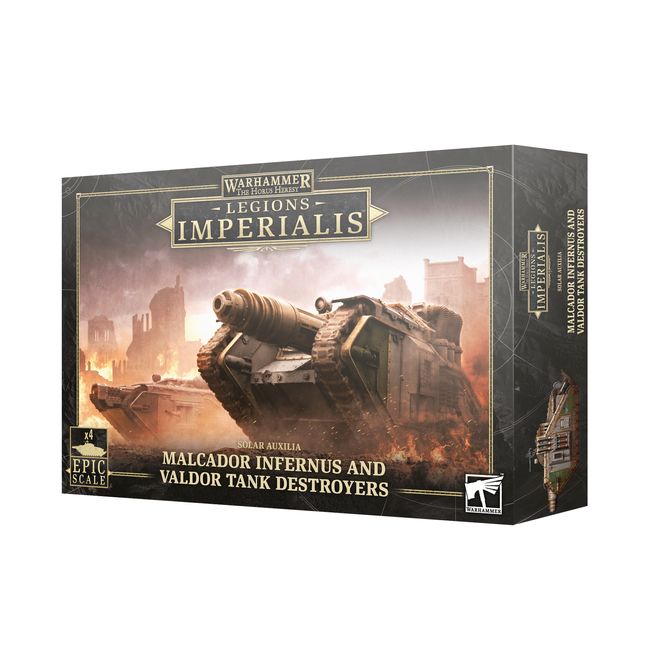 Legions Imperialis: Malcador Infernus and Valdor Tank Destroyers - view 6