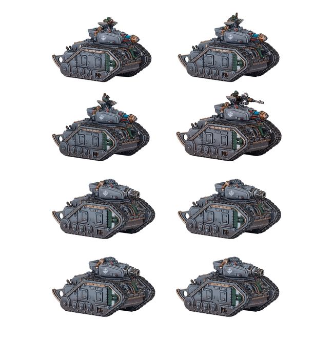 Legions Imperialis: Leman Russ Executioner and Demolisher Squadron - view 1