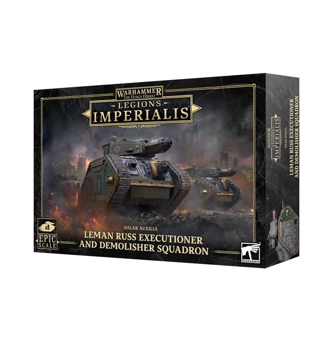 Legions Imperialis: Leman Russ Executioner and Demolisher Squadron - view 5