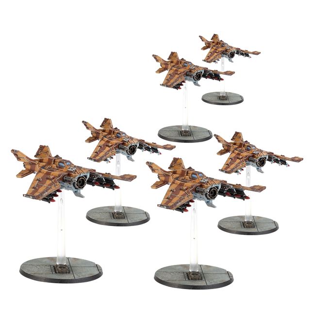 Legions Imperialis: Lightning Fighter Squadron - view 1