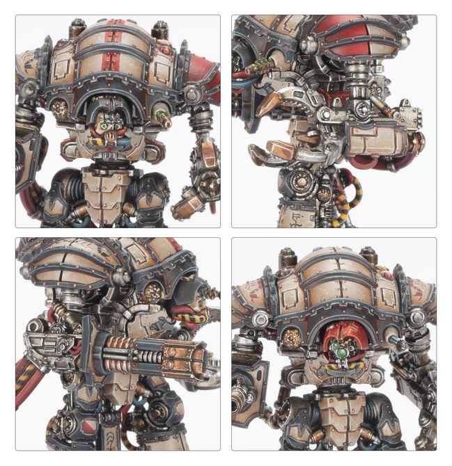 Legions Imperialis: Mechanicum Questoris Knights Magaera and Styrix - view 5