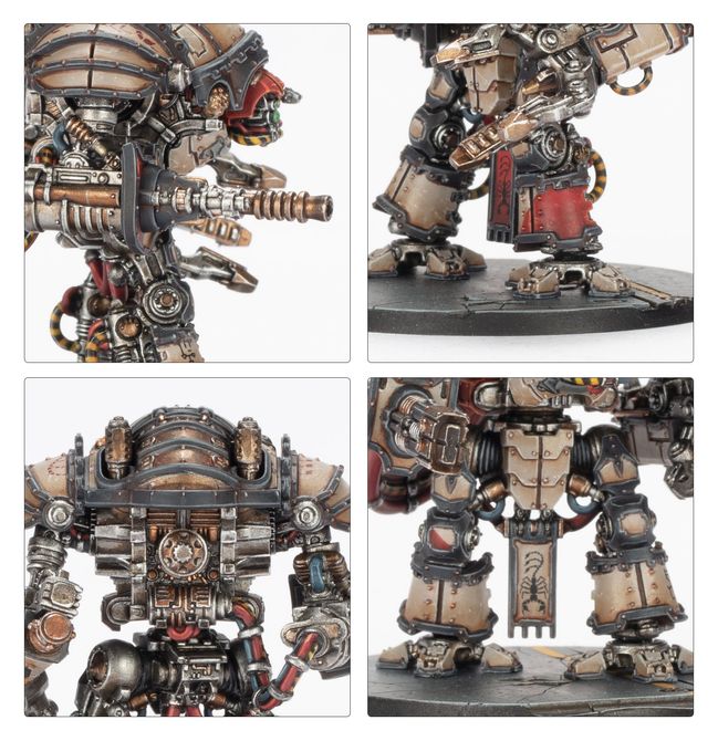 Legions Imperialis: Mechanicum Questoris Knights Magaera and Styrix - view 4