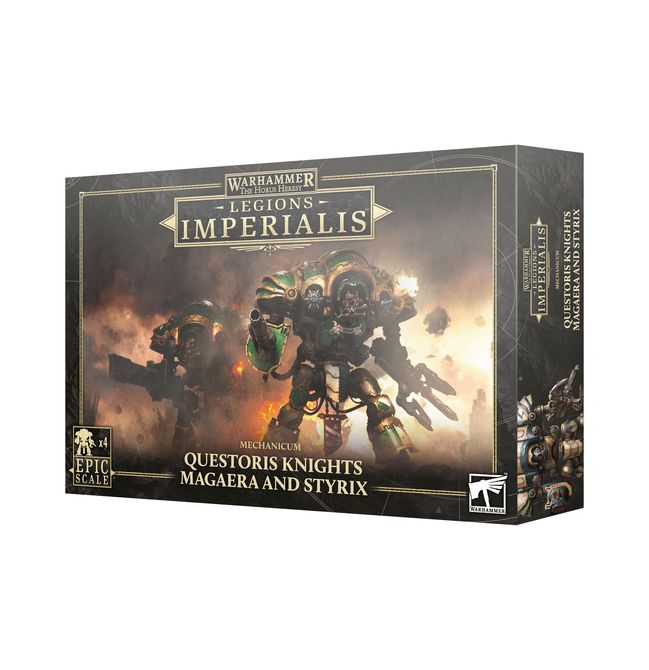 Legions Imperialis: Mechanicum Questoris Knights Magaera and Styrix - view 8