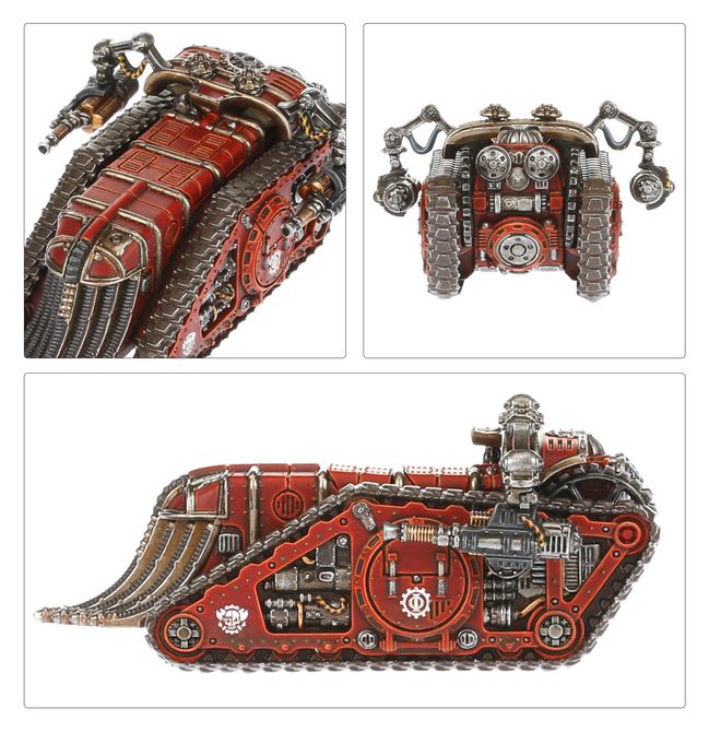 Legions Imperialis: Mechanicum Karacnos Assault Tank Squadron - view 3