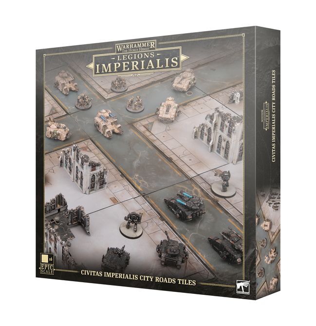Legions Imperialis: Civitas Imperialis City Road Tiles - view 3