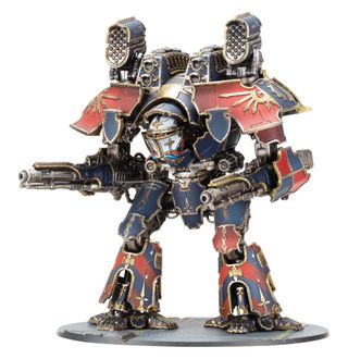 Legions Imperialis: Warlord Titan mit Volcano Cannons und Apocalypse Missile Launcher