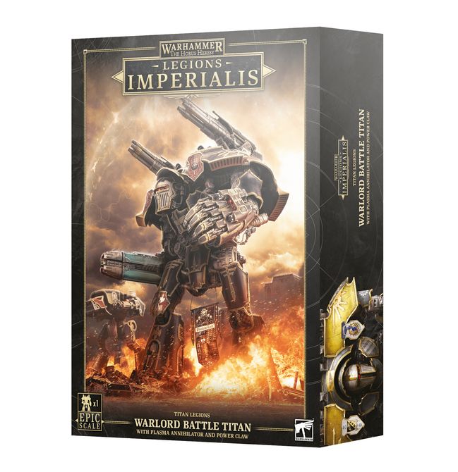 Legions Imperialis: Warlord Titan With Power Claw and Plasma Annihilator - view 7