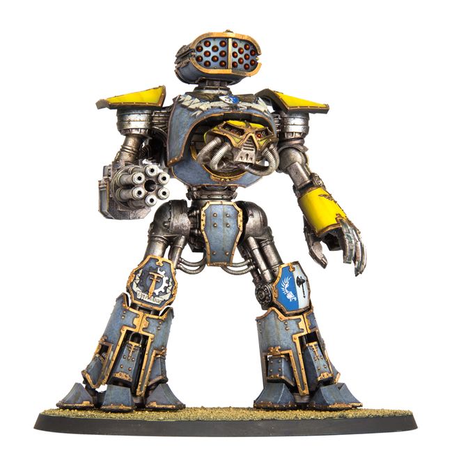 Legions Imperialis: Reaver Battle Titan with Power Fist and Gatling Blaster - view 1