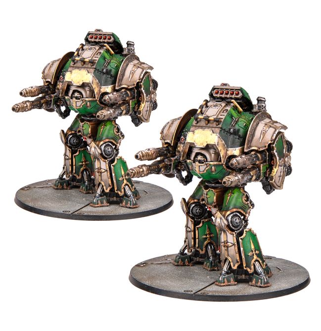Legions Imperialis: Acastus Knights Porphyrion - view 1