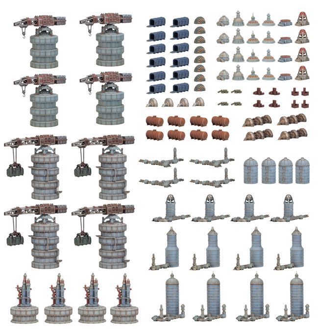 Legions Imperialis: Manufactorum Imperialis Sector - view 1