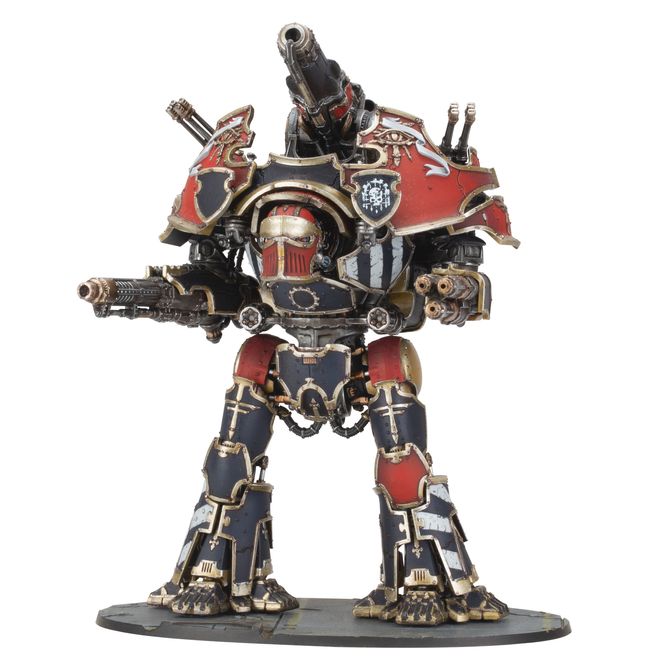 Legions Imperialis: Warbringer Nemesis Titan with Quake Cannon, Volcano Cannon, and Laser Blaster - view 1
