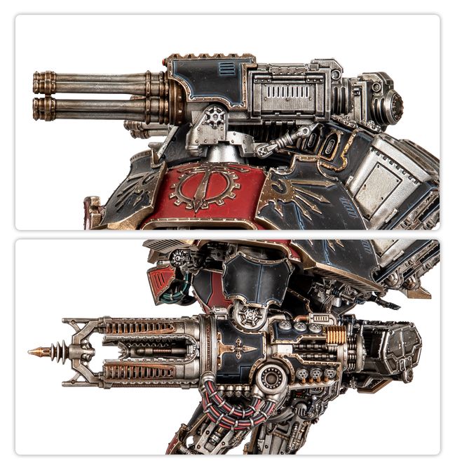 Legions Imperialis: Warlord Titan with Quake Cannon and Conversion Beam Extirpator - view 2
