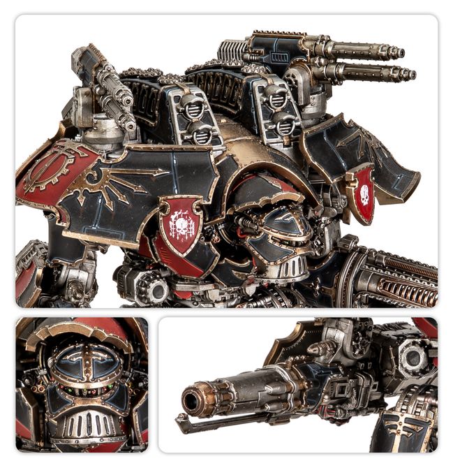 Legions Imperialis: Warlord Titan with Quake Cannon and Conversion Beam Extirpator - view 3