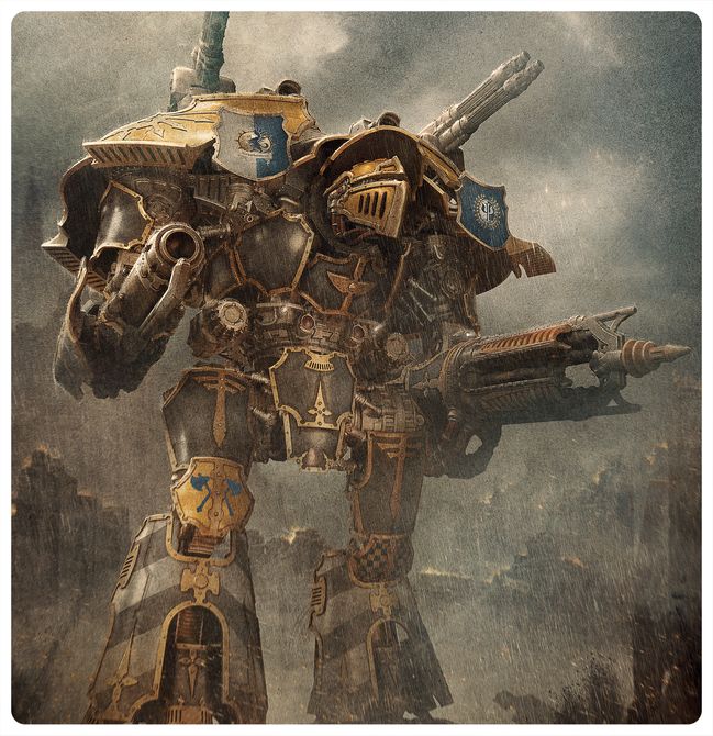 Legions Imperialis: Warlord Titan with Quake Cannon and Conversion Beam Extirpator - view 5