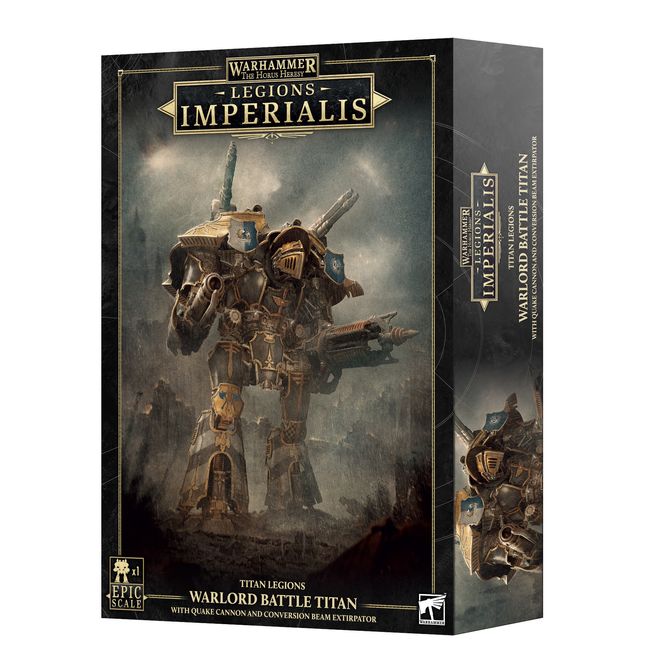 Legions Imperialis: Warlord Titan with Quake Cannon and Conversion Beam Extirpator - view 8