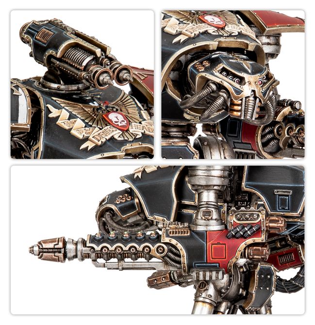 Legions Imperialis: Reaver Titan with Graviton Obliterator and Volkite Annihilator - view 3