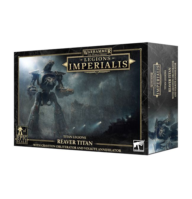 Legions Imperialis: Reaver Titan with Graviton Obliterator and Volkite Annihilator - view 7