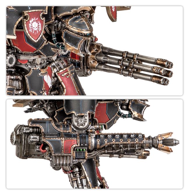 Legions Imperialis: Warlord Titan with Volkite Destructor and Macro-Gatling Blaster - view 3