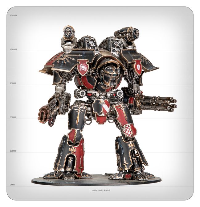 Legions Imperialis: Warlord Titan with Volkite Destructor and Macro-Gatling Blaster - view 5