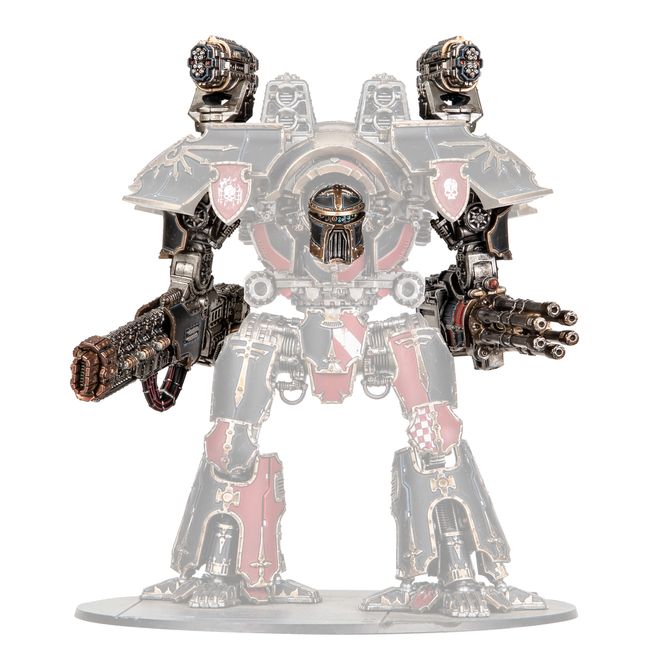 Warlord Titan Weapons: Volkite Destructor, Macro-Gatling Blaster, Graviton Ruinator, and Vulcan Mega-Bolter Array - view 1
