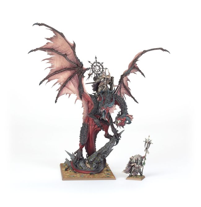 Lord/Sorcerer on Chaos Dragon - view 1