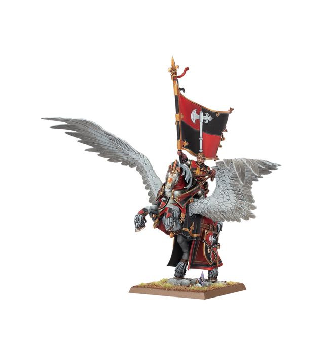 Battle Standard Bearer on Royal Pegasus - view 1