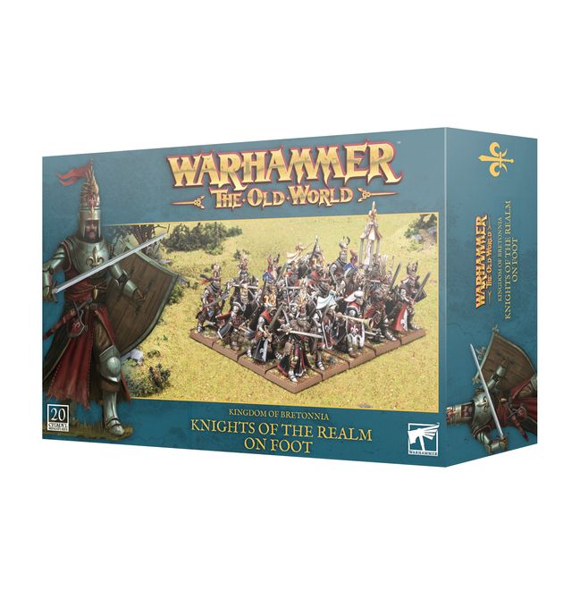 5x Chevaliers Bretonniens Warhammer – Figurines OOP Rares – Bon état