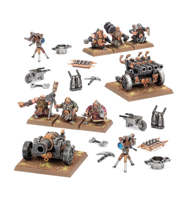 Dwarf Cannon & Organ Gun - view 1
