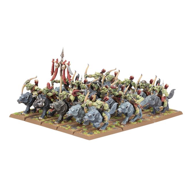 Goblin Wolf Rider Mob - view 1