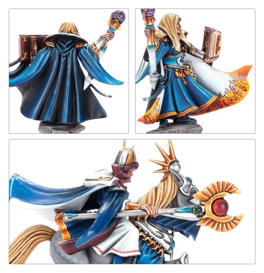 Alternatívne pózy a zostavenie High Elf Mages