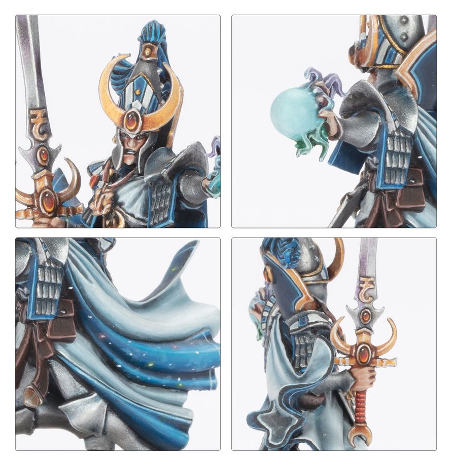 High Elf Loremaster v bitvě
