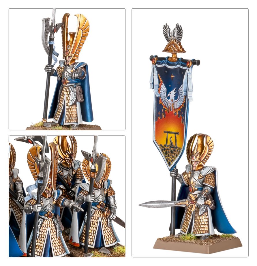 Close up of the Phoenix Guard Keeper of the Flame champion