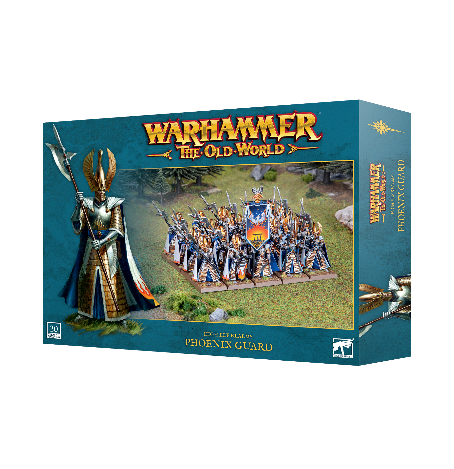 ミニチュアゲーム　ハイエルフ フレイムスパイア・フェニックス 「ウォーハンマー/ハイエルフ」 (High Elf Flamespyer Phoenix) 99122710019_HighElfRealmsFlame