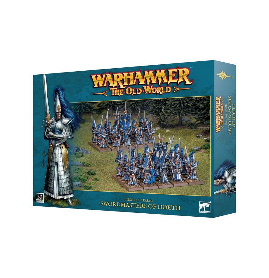 Rear view of Swordmasters showcasing flowing capes and scabbards
