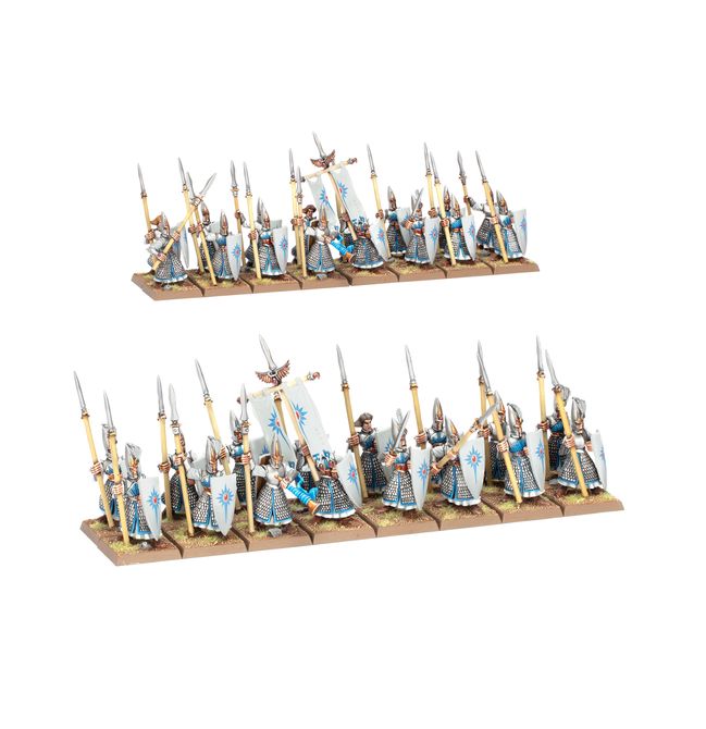 Elven Spearmen - view 1