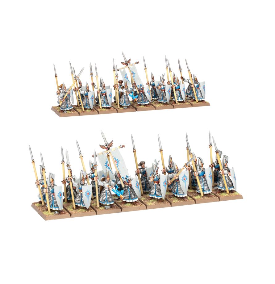 Warhammer Old World: Elven Spearmen box art