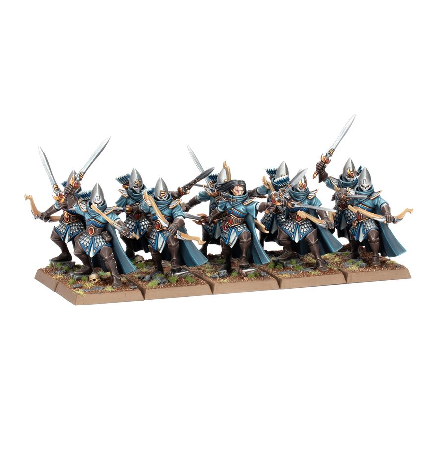 Detaily sestavených miniatur Sisters of Avelorn