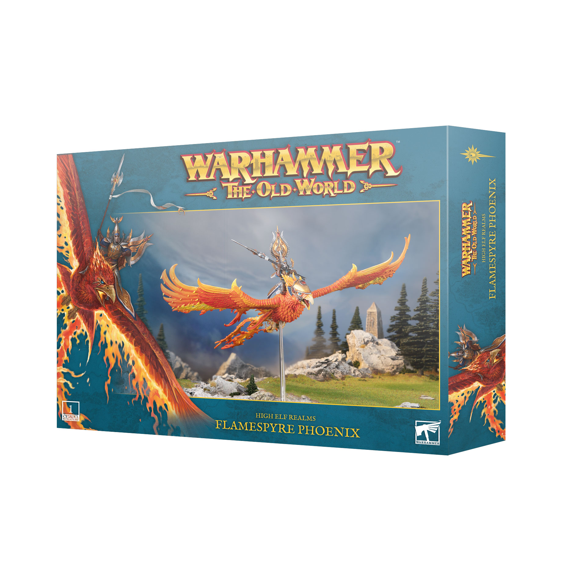 ミニチュアゲーム　ハイエルフ フレイムスパイア・フェニックス 「ウォーハンマー/ハイエルフ」 (High Elf Flamespyer Phoenix) 99122710019_HighElfRealmsFlame