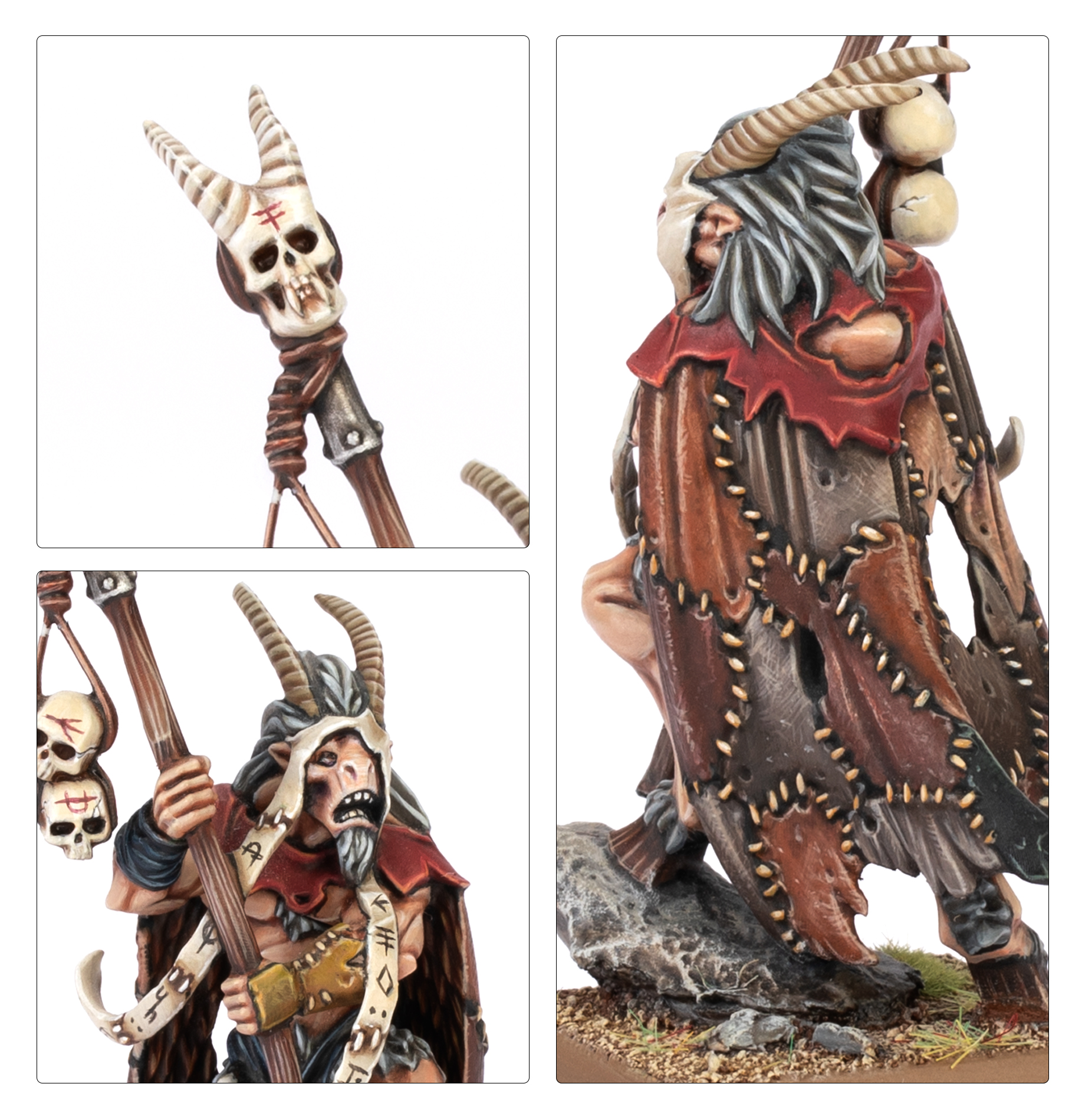Warhammer Chamán シャーマン Tzaangor Shaman