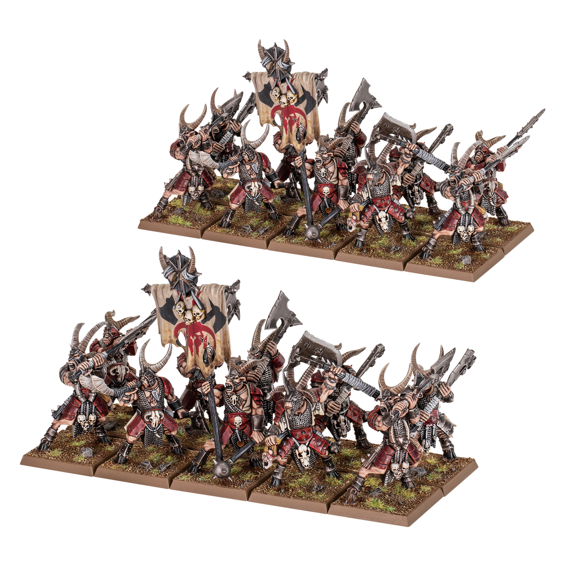 old doombull ウォーハンマー UNBOXING Warhammer Age of Sigmar BEASTMAN DOOMBULL. - YouTube