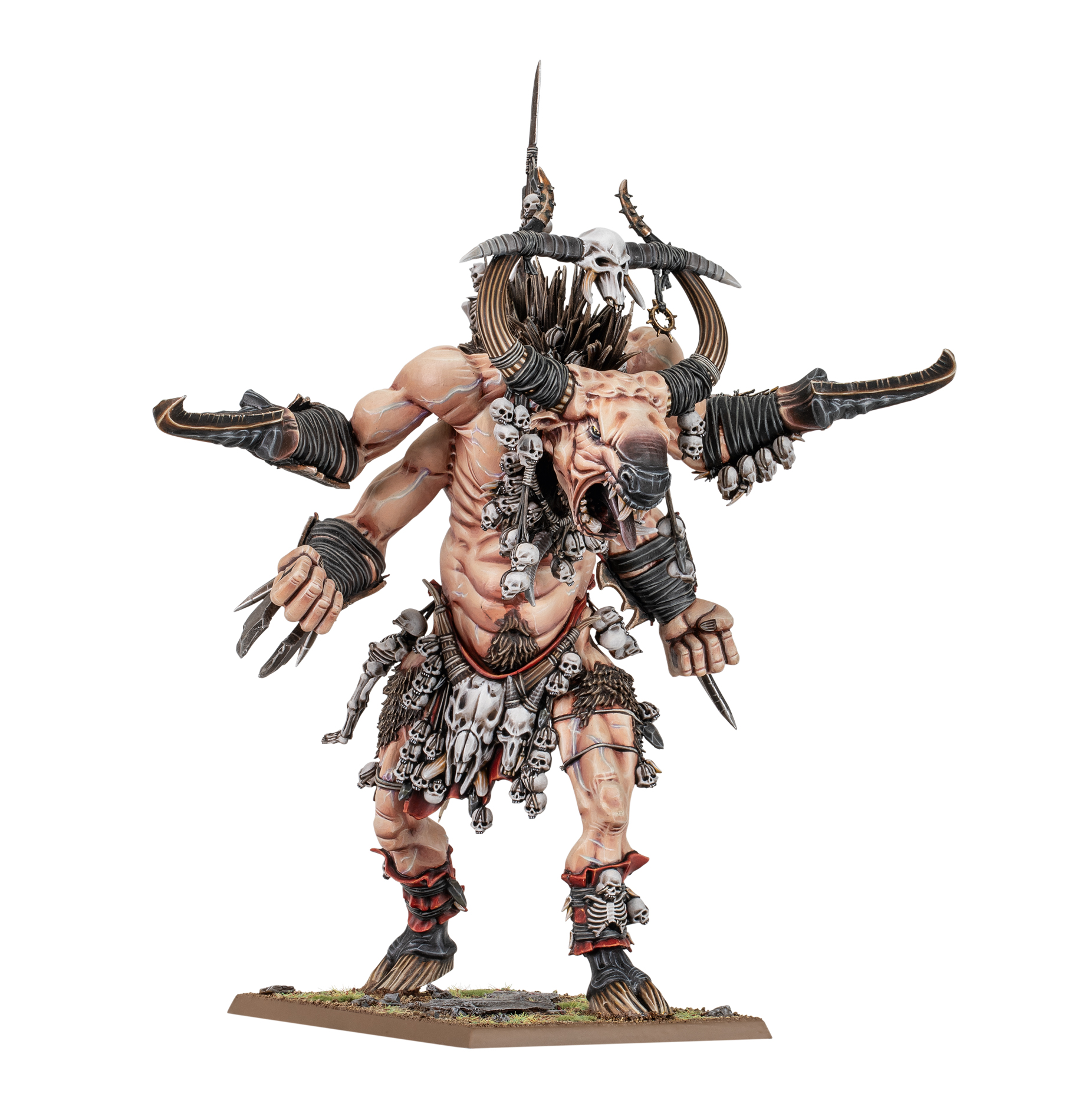 ウォーハンマー オールドワールド beastmen ghorgon Cygor/Ghorgon