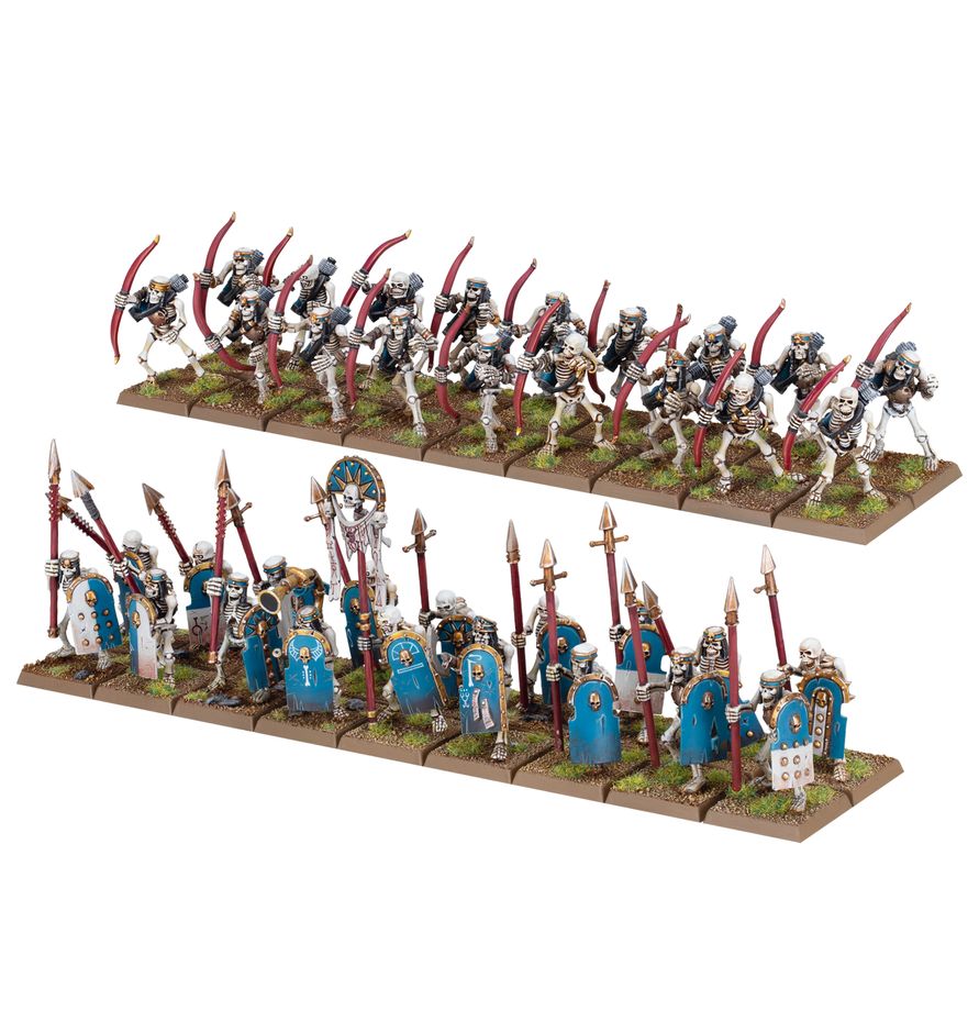 Tomb Kings of Khemri: Skeleton Warriors box art