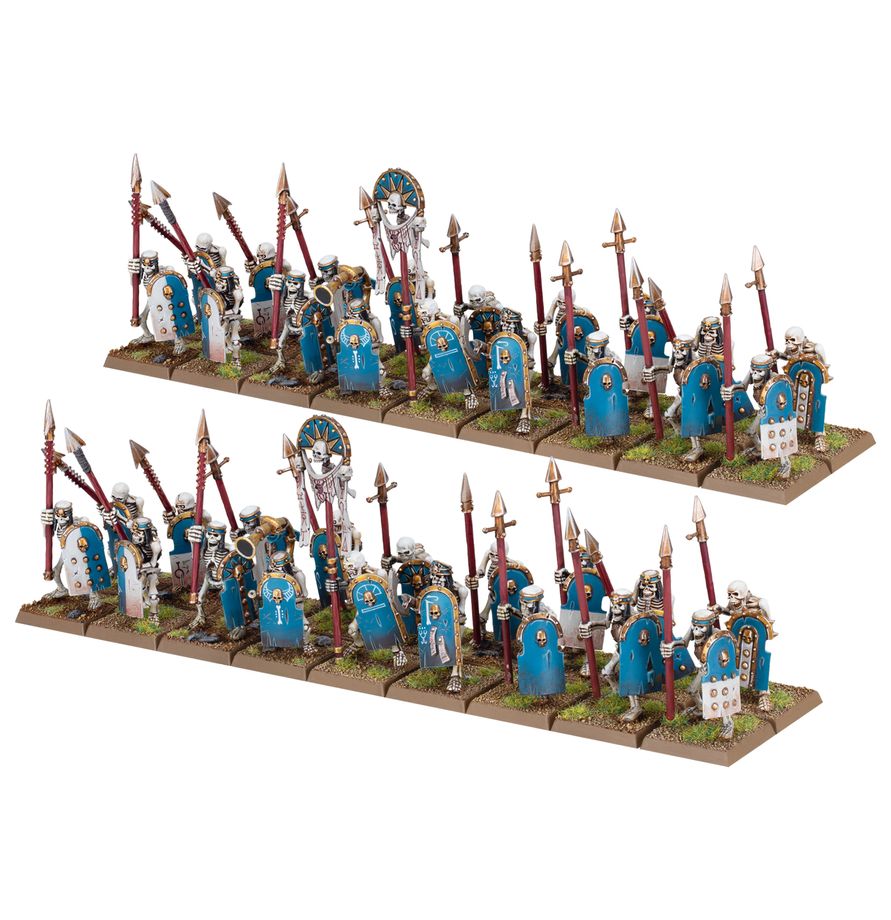 Detaily šampiona a ikononoše Skeleton Warriors