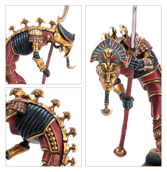 TOMB KING SEPULCHRAL STALKERS NECROPOLIS KNIGHT A - Bits & Kits