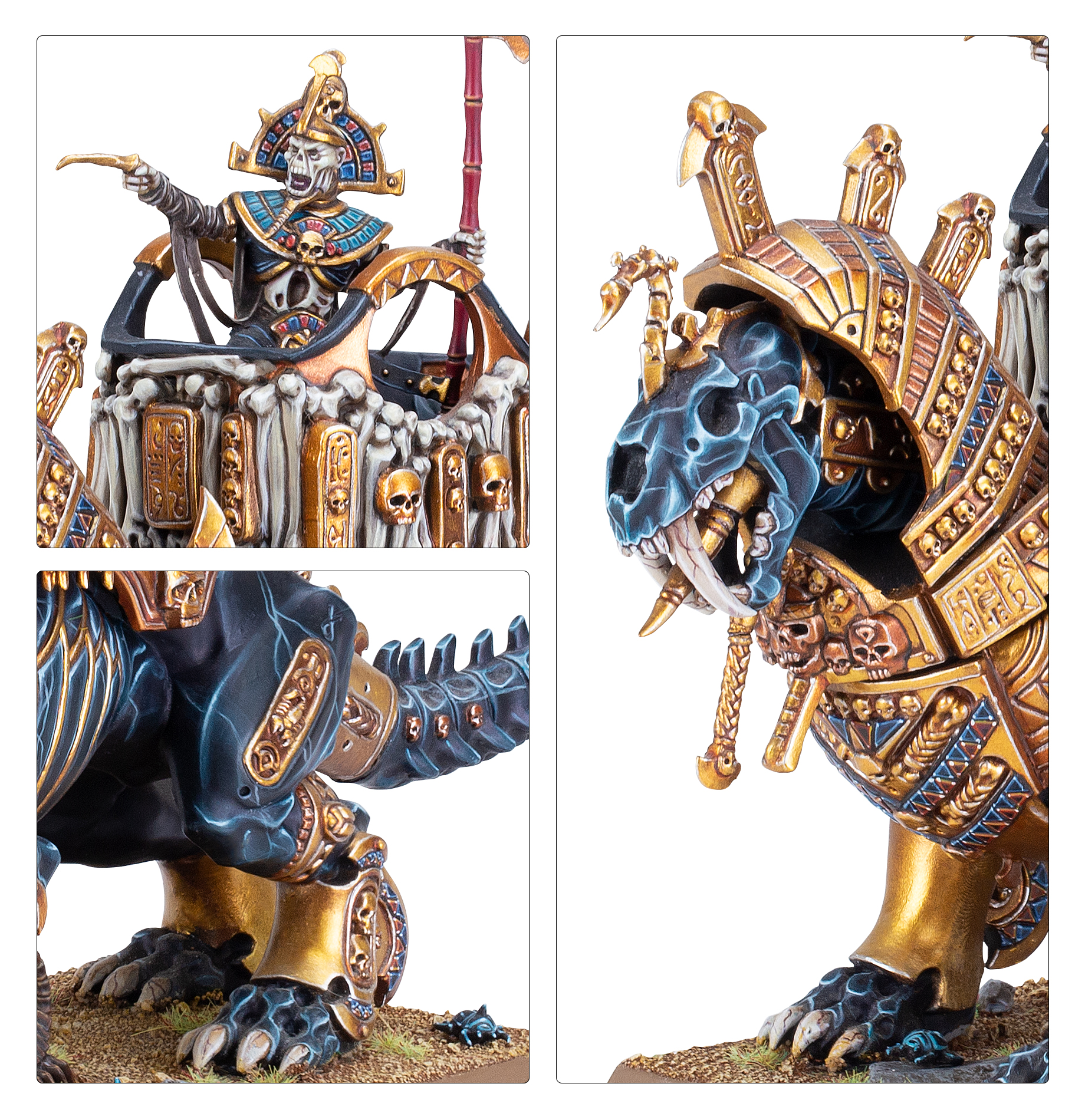 トゥームキング・オヴ・クェムリ：ネクロスフィンクス 07-06 ウォーハンマー Games Workshop 07-06 - Warhammer: The Old World - Tomb Kings