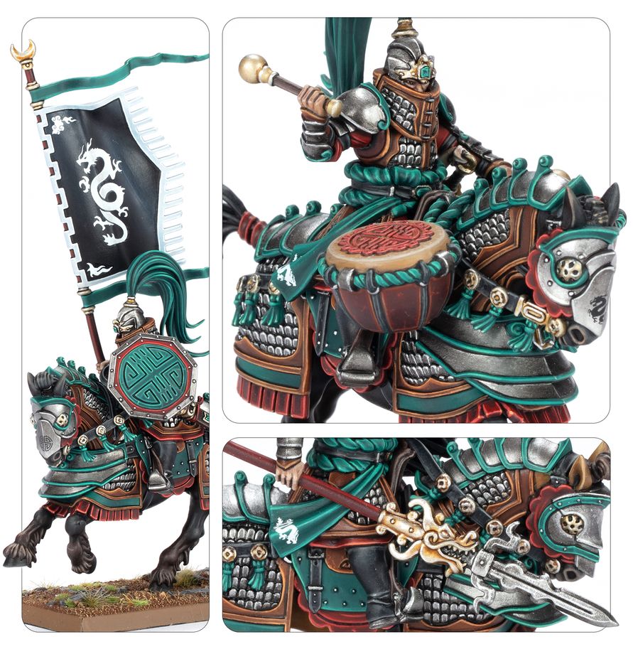 Detaily zbraní Jade Lancers