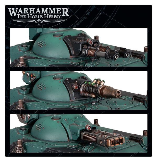 Char Deimos Pattern Predator Space Wolves Warhammer 40K Hérésie Peint Assemblé
