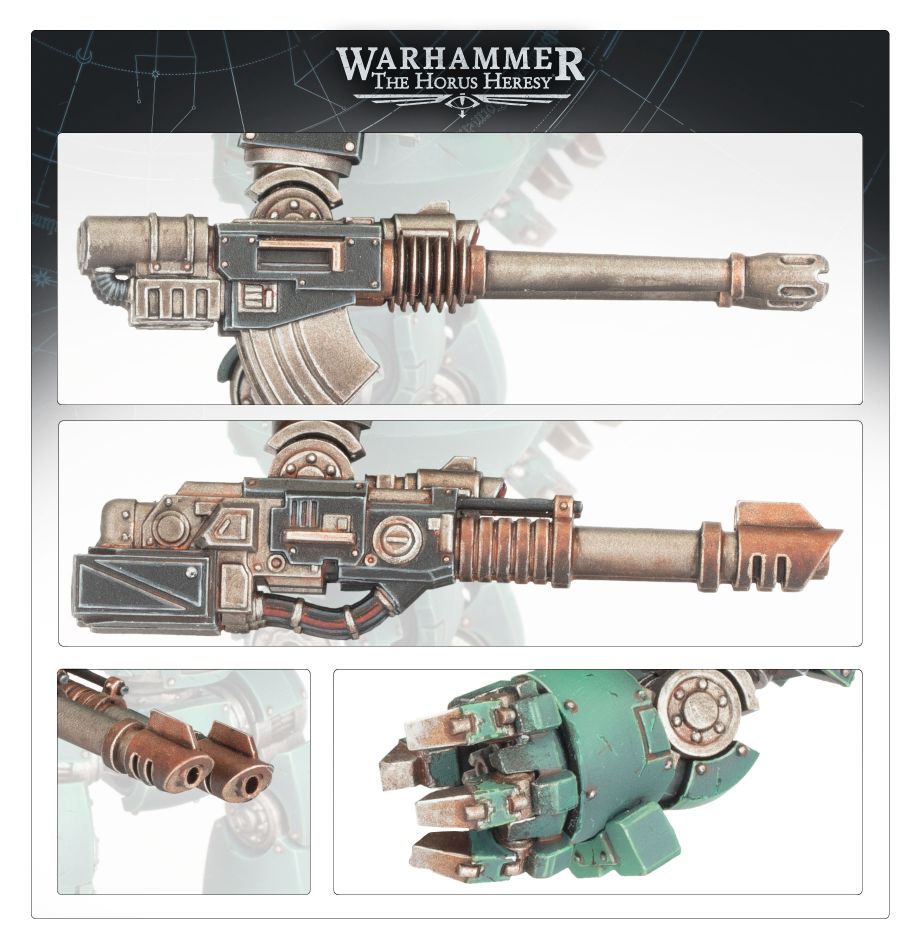 Contemptor Dreadnought Weapons Frame 1